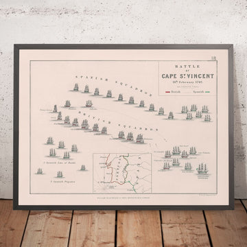 Battaglia di Capo di Buona Speranza di AK Johnston, 1797: Guerra anglo-spagnola 