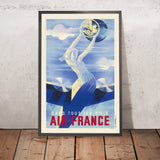Air France Reiseposter: Dans tous les ciels, von Roger de Valerio, 1935 