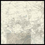 Carte ancienne personnalisée d'Ealing 