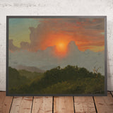 Cloudy Skies by Frederic Edwin Church, 1865
