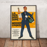 La Bernardine Mercier Vintage Cognac Poster by Hans Rudi Erdt, 1908