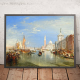 Venezia – La Dogana e San Giorgio Maggiore di Turner, 1834 