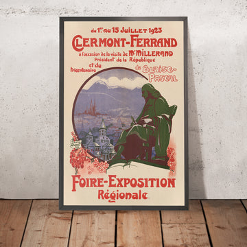 A framed image of 