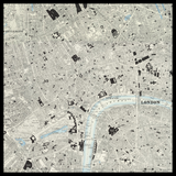 Mappa Antica Personalizzata di Covent Garden 