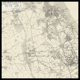 Mapa antiguo personalizado de Bebington 