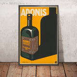 Adonis Vintage Herbal Liqueur Poster, 1910
