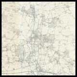 Personalised Old Map of Hillingdon