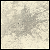 Mappa Antica Personalizzata di Bristol 