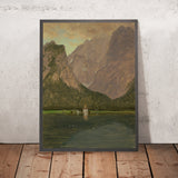 Koenigsee, near Berchtesgaden, Bavaria by Frederic Edwin Church, 1868