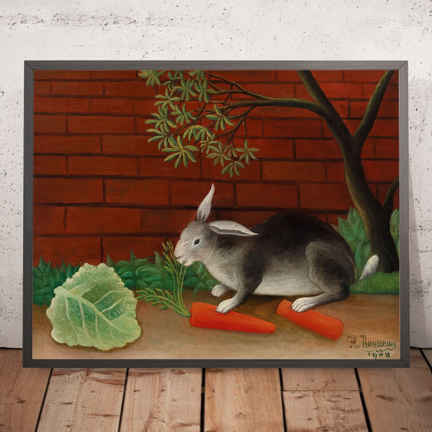 La comida del conejo (Le Repas du lapin) de Henri Rousseau, 1909