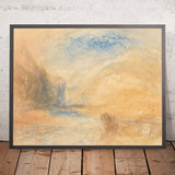 Mountain Landscape with Lake by Turner, 1842
