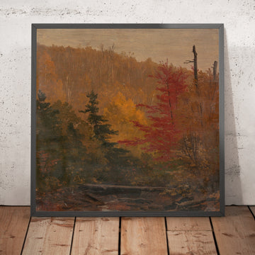 A framed image of 