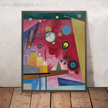 A framed image of 