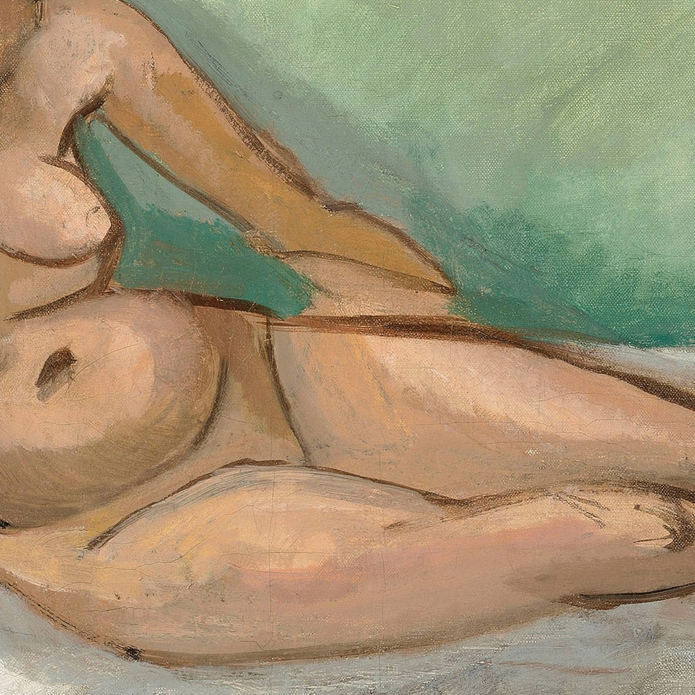 Nu demi couché (Half-reclining nude) by Henri Matisse, 1918