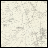 Mappa Antica Personalizzata di Washington 