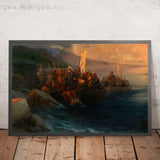 The Disembarkation of Christopher Columbus at San Salvador by Ivan Konstantinovich Aivazovsky, 1892