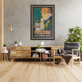 Fleschtau Vintage Genever Poster, 1928