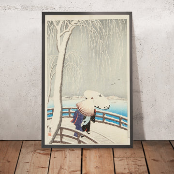 A framed image of 
