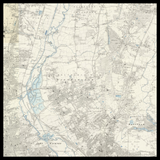 Mappa antica personalizzata di Waltham Forest 