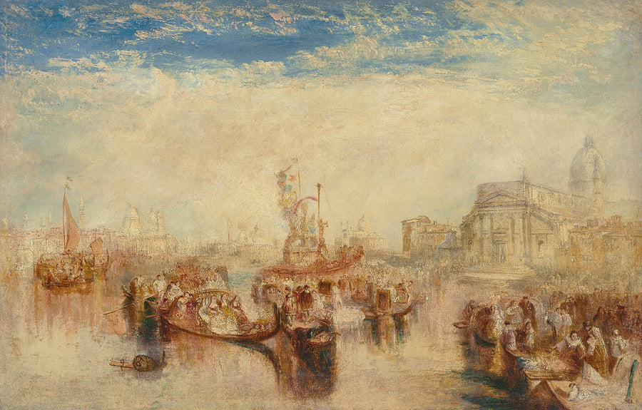 Deposito dei Tre Quadri di John Bellini nella Chiesa del Redentore, Venezia di Turner, 1841 