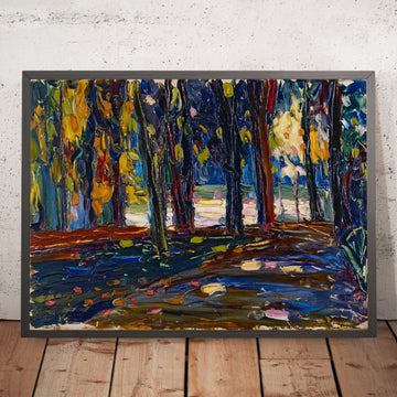 A framed image of 