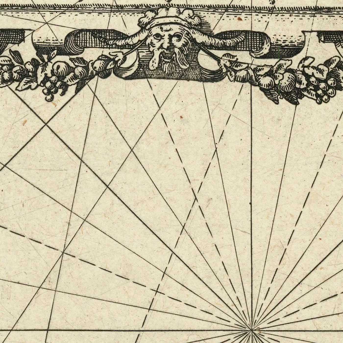 Alte Kanarische Seekarte von Blaeu, 1608: Lanzarote, Teneriffa, Gran Canaria