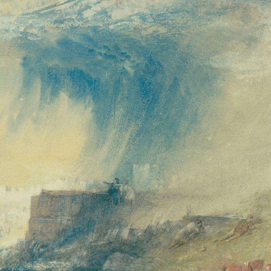 Lyme Regis, Dorsetshire, England by Turner, 1834