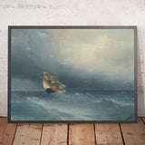 The Lifting Storm by Ivan Konstantinovich Aivazovsky, 1880