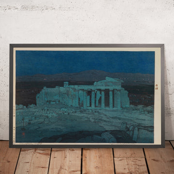 A framed image of 