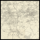 Mappa Antica Personalizzata di Stourbridge 