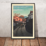 Wadahama nella Prefettura di Kagawa di Hasui Kawase 1935 