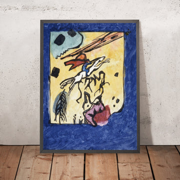 A framed image of 