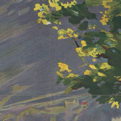 Aix-les-Bains Travel Poster: Aix-les-Bains by François Cachoud