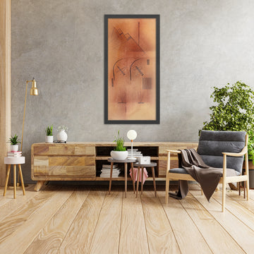 A framed image of 