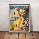 Elixir des Alpes Vintage Liqueur Poster by Léon Belloguet, 1900
