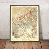 Old Map of Beverly Hills, California by USGS, 1934 – Santa Monica, Sawtelle & Westwood