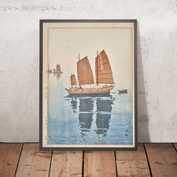 A framed image of 