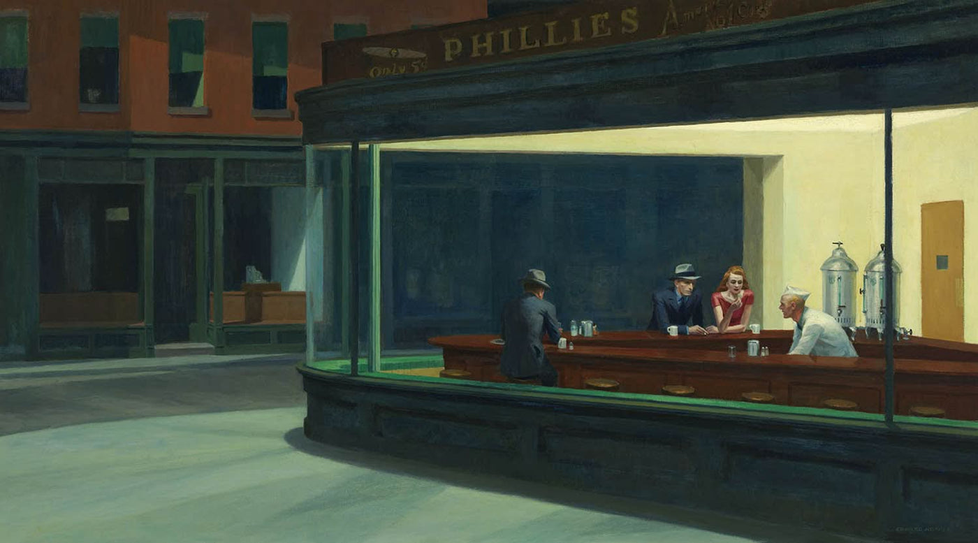 Nighthawks by Edward Hopper, 1942