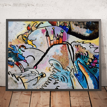 A framed image of 