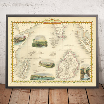 Ancienne carte des îles de l&