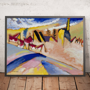 A framed image of 