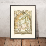 Ilsée by Alphonse Mucha, 1901