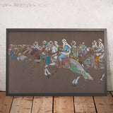 Arab Cavalry by Wassily Kandinsky, 1905