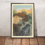 Nenoyama, Bushu by Hasui Kawase, 1941