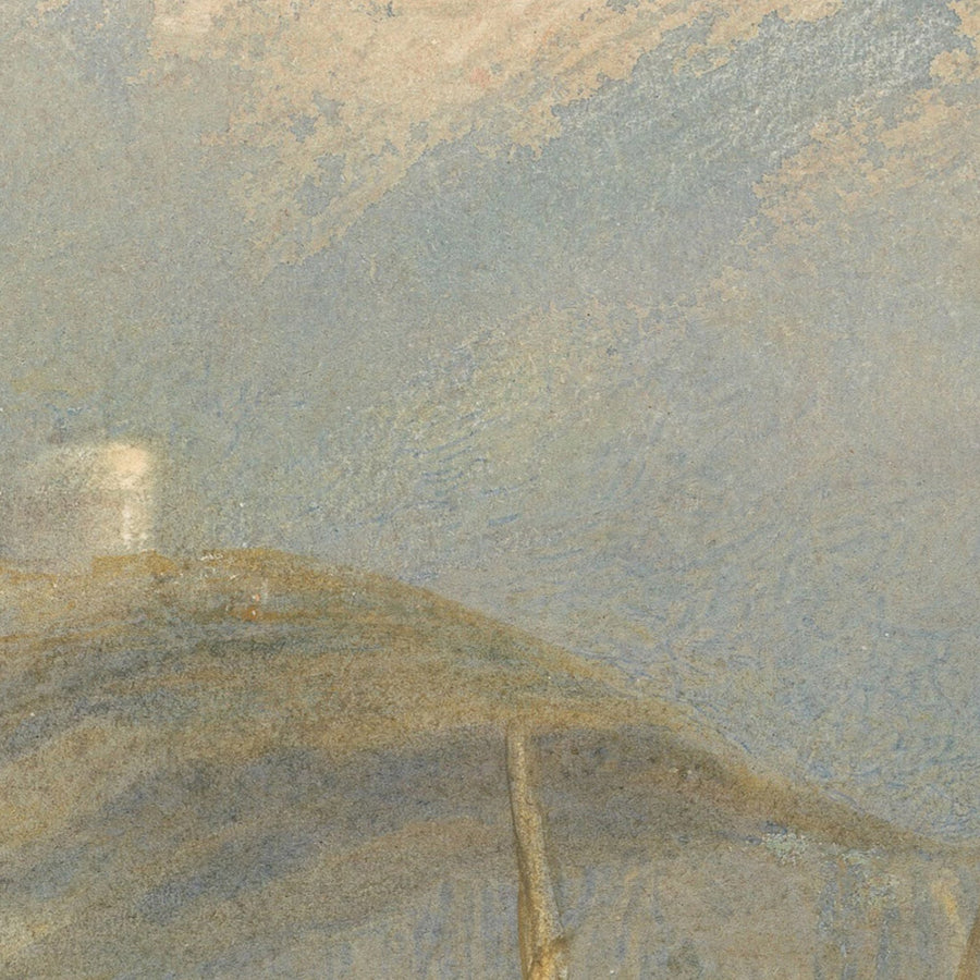 Folkestone Harbour et Coast par Turner, 1829 
