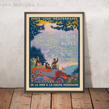 Une image encadrée de 