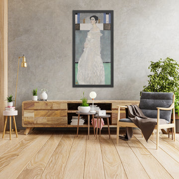 A framed image of 