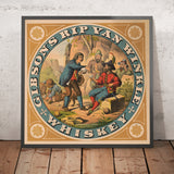 Gibson’s Rip Van Winkle Vintage Whiskey Poster 4, 1882