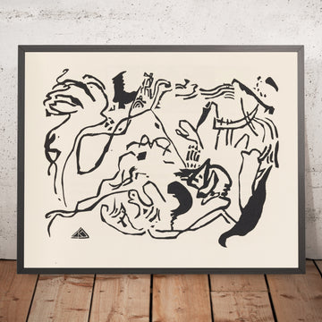 A framed image of 