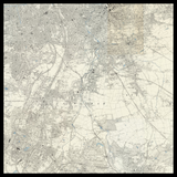Personalisierte alte Karte von Lewisham 